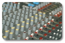 Audio mixer board